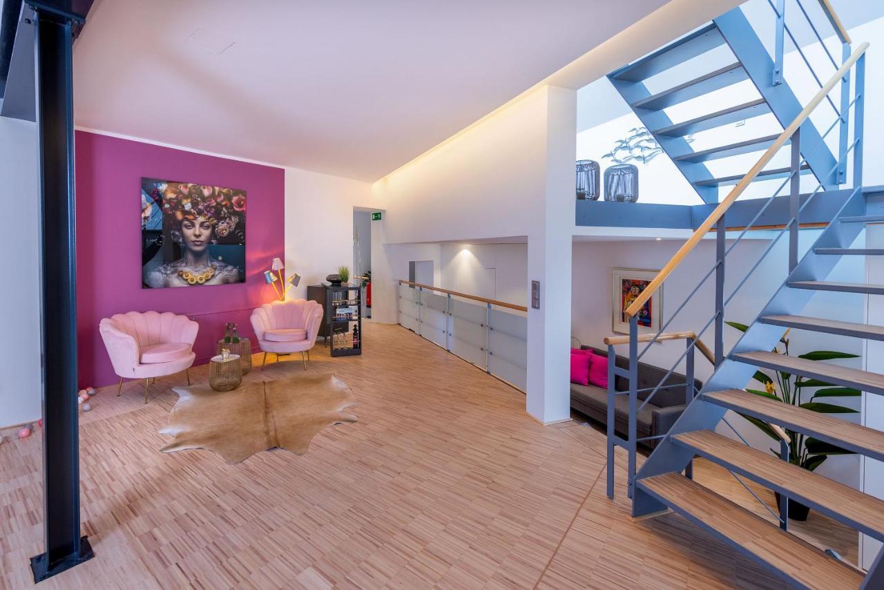 Luxus Wellness Loft - 245Qm - Designwohnen Im Zentrum Gutersloh Ngoại thất bức ảnh