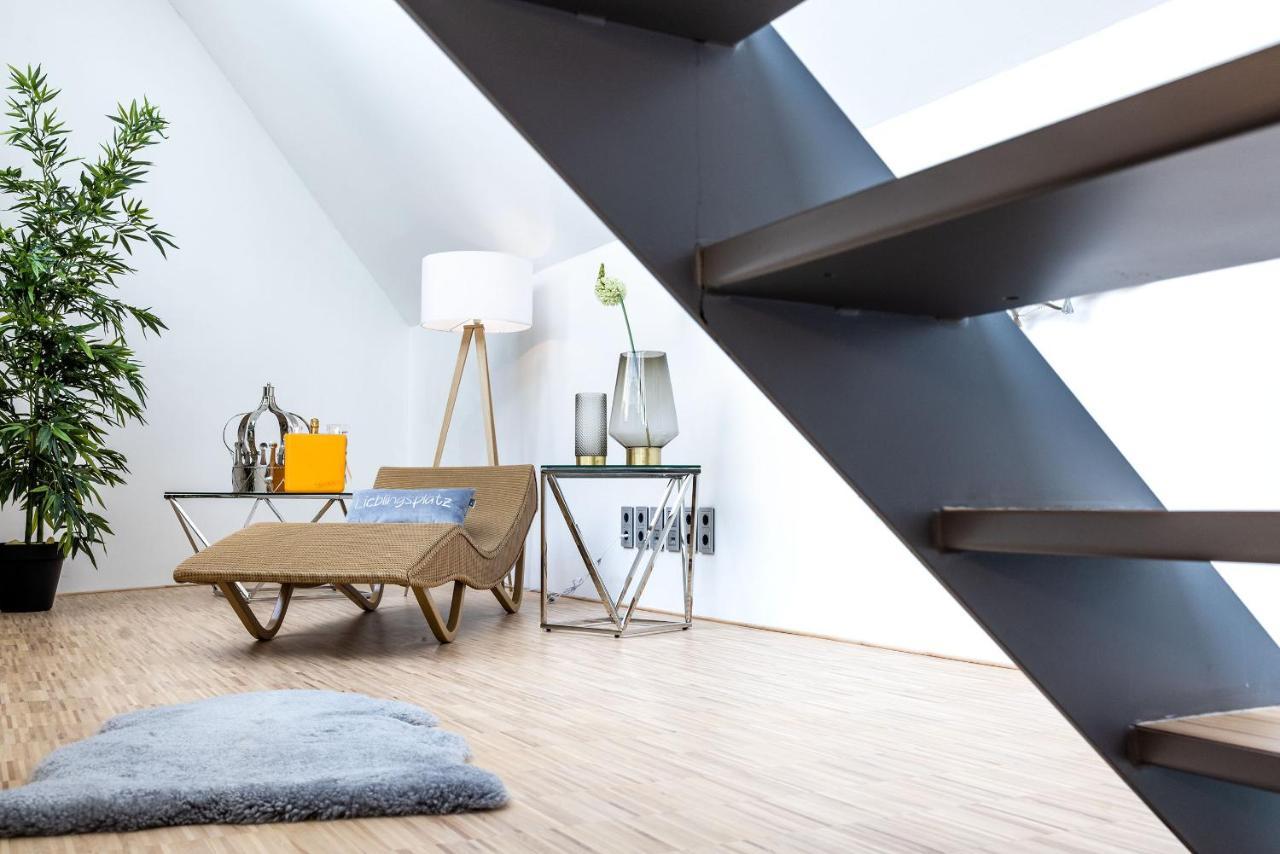 Luxus Wellness Loft - 245Qm - Designwohnen Im Zentrum Gutersloh Ngoại thất bức ảnh
