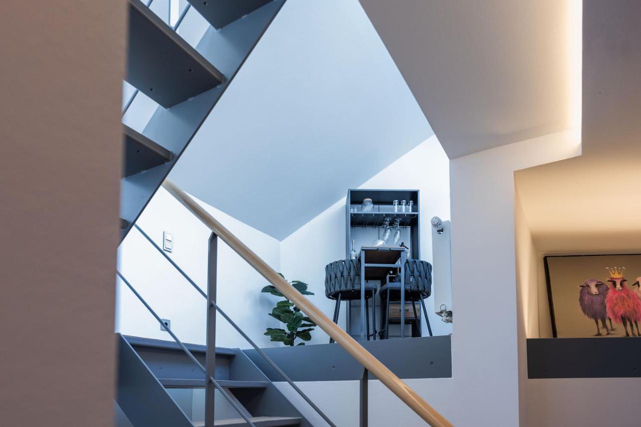 Luxus Wellness Loft - 245Qm - Designwohnen Im Zentrum Gutersloh Ngoại thất bức ảnh