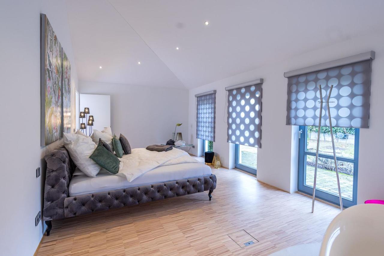 Luxus Wellness Loft - 245Qm - Designwohnen Im Zentrum Gutersloh Ngoại thất bức ảnh