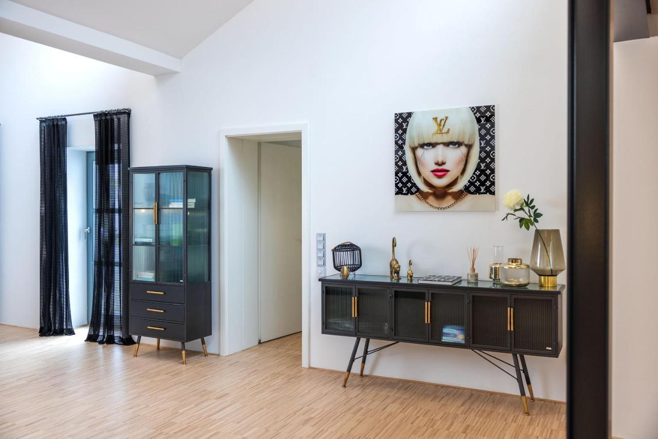 Luxus Wellness Loft - 245Qm - Designwohnen Im Zentrum Gutersloh Ngoại thất bức ảnh